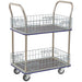 2 Tier Cage Platform Trolley 610x920mm